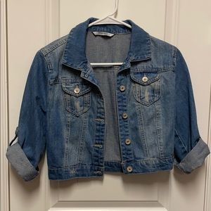 Small denim jean jacket